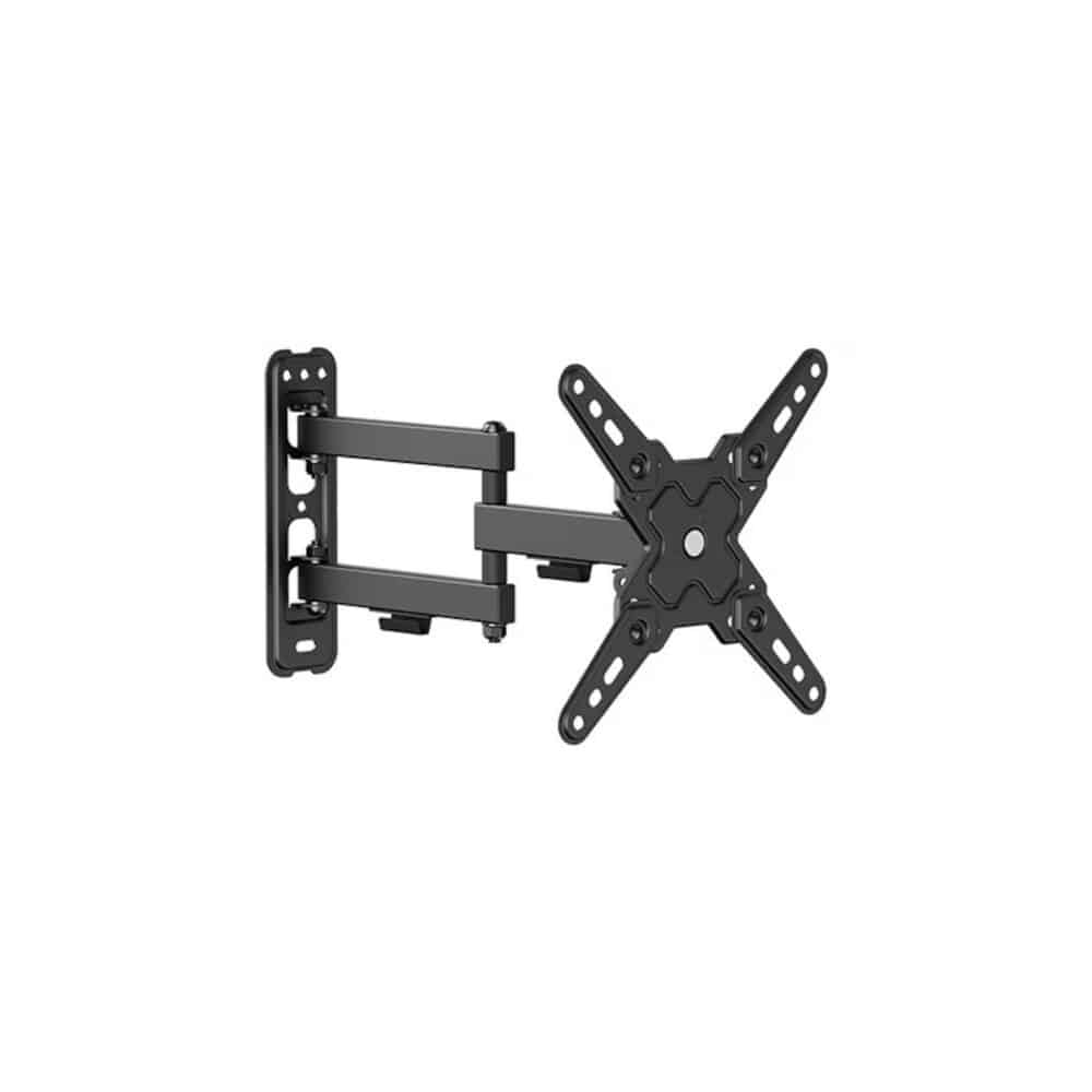 Suport TV de perete universal Cabletech UCH01951, reglabil, negru - imagine 1