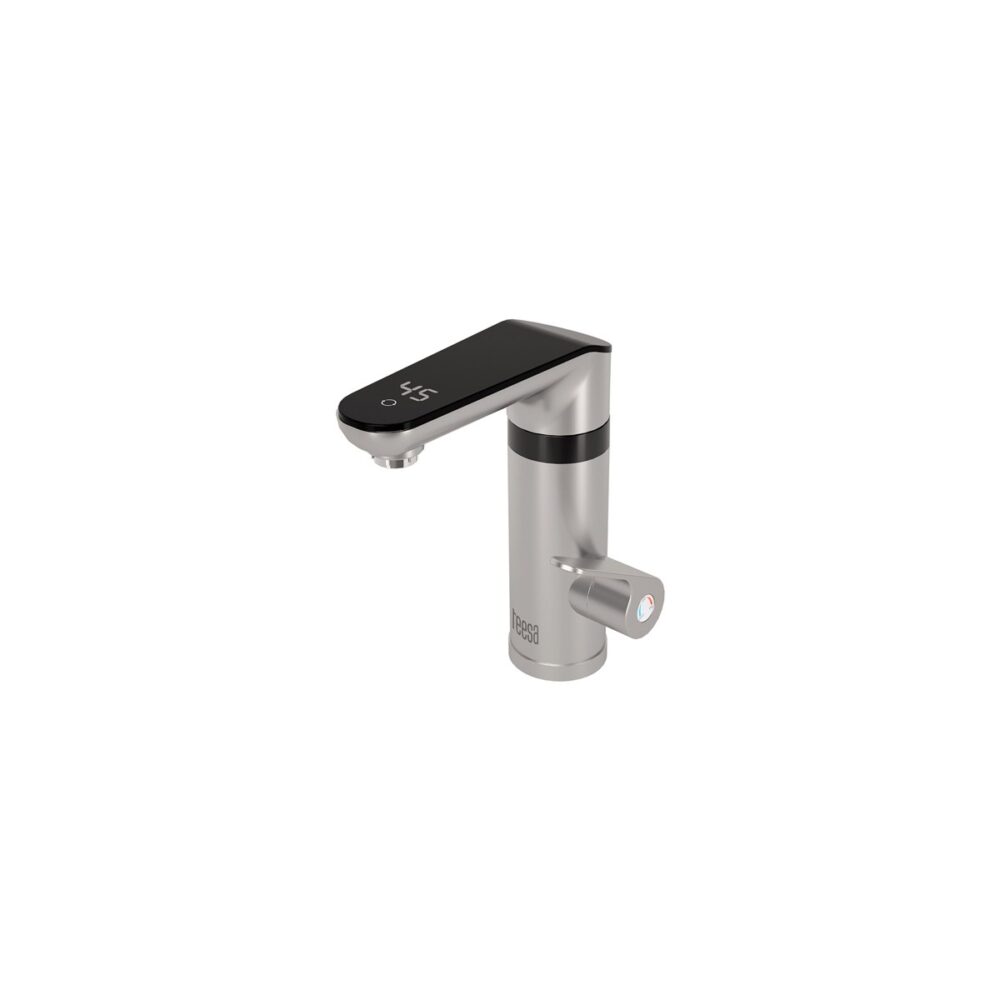 Robinet electric instant Teesa TSA4102, 3500W, afișaj LED, oțel inoxidabil - imagine 1