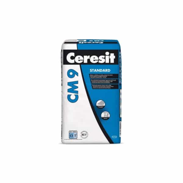 Adeziv gresie și faianță Ceresit CM 9 Standard, interior, 25 kg - imagine 1