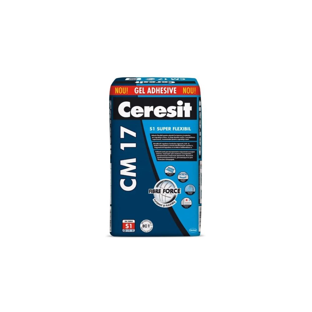 Adeziv flexibil Ceresit CM 17 S1 Super Flexibil, 25 kg - imagine 1