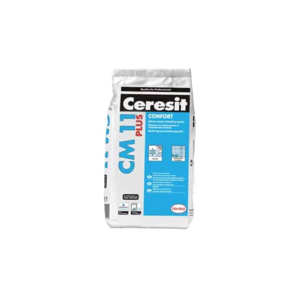 Adeziv gresie și faianță Ceresit CM 11 Plus Confort, 5 kg - imagine 1
