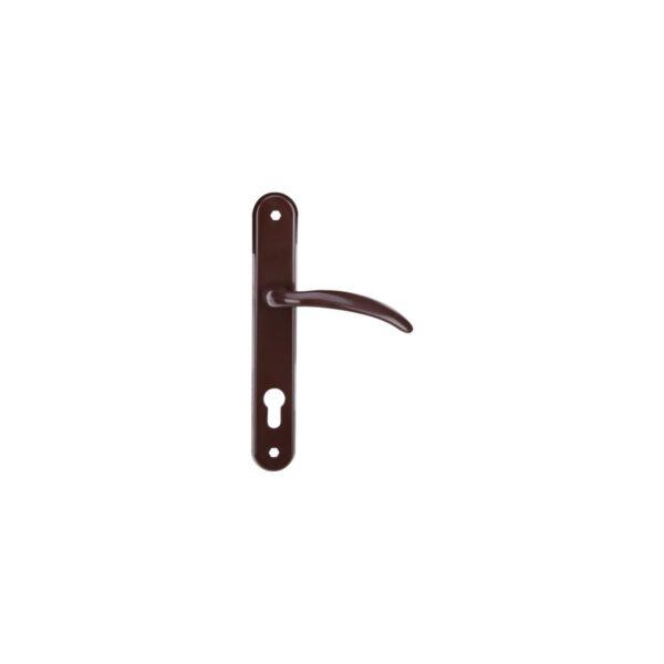 Mâner cu șild pentru ușă Evotools HGT642049, maro, tip cilindru - imagine 1