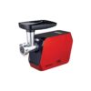 Mașină de tocat carne Heinner MG2100RD, 2100W, accesorii roșii și cârnați, Roșu - imagine 2