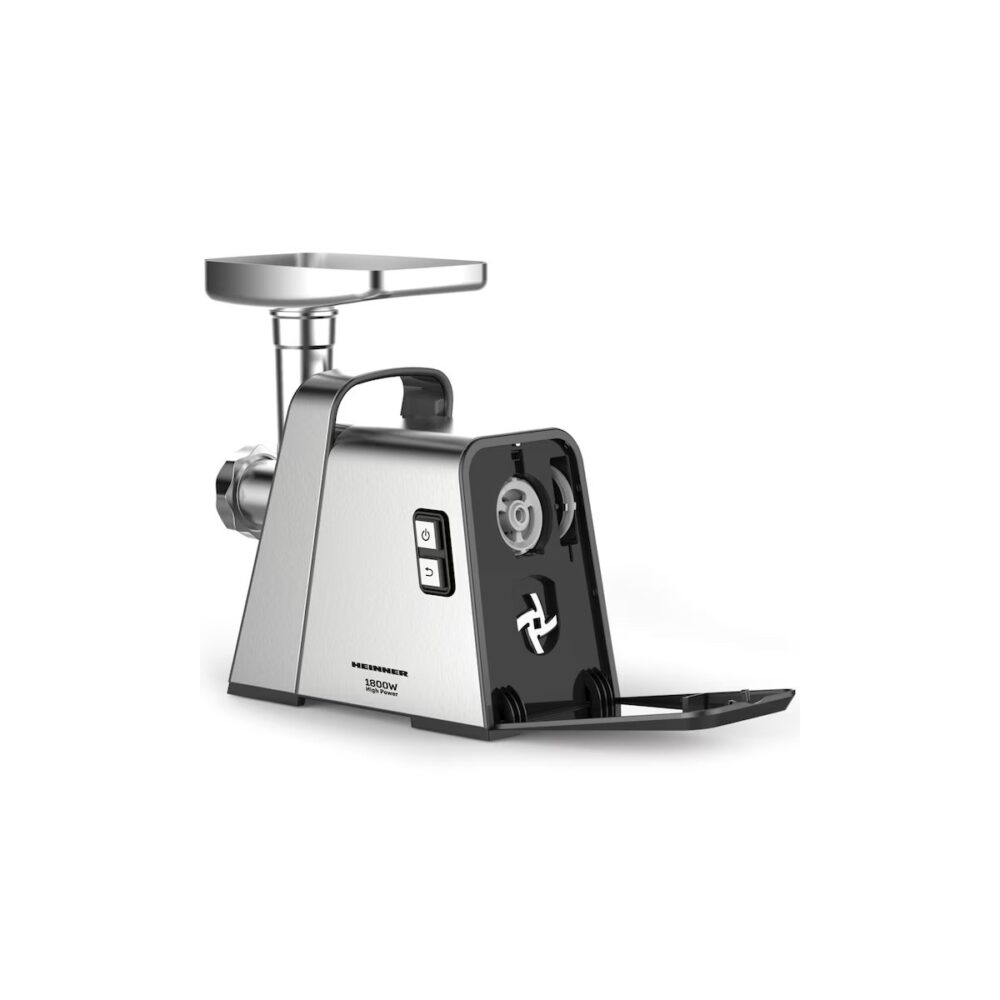 Mașină de tocat carne Heinner MGY1800X, 1800W, Funcție Reverse - imagine 2