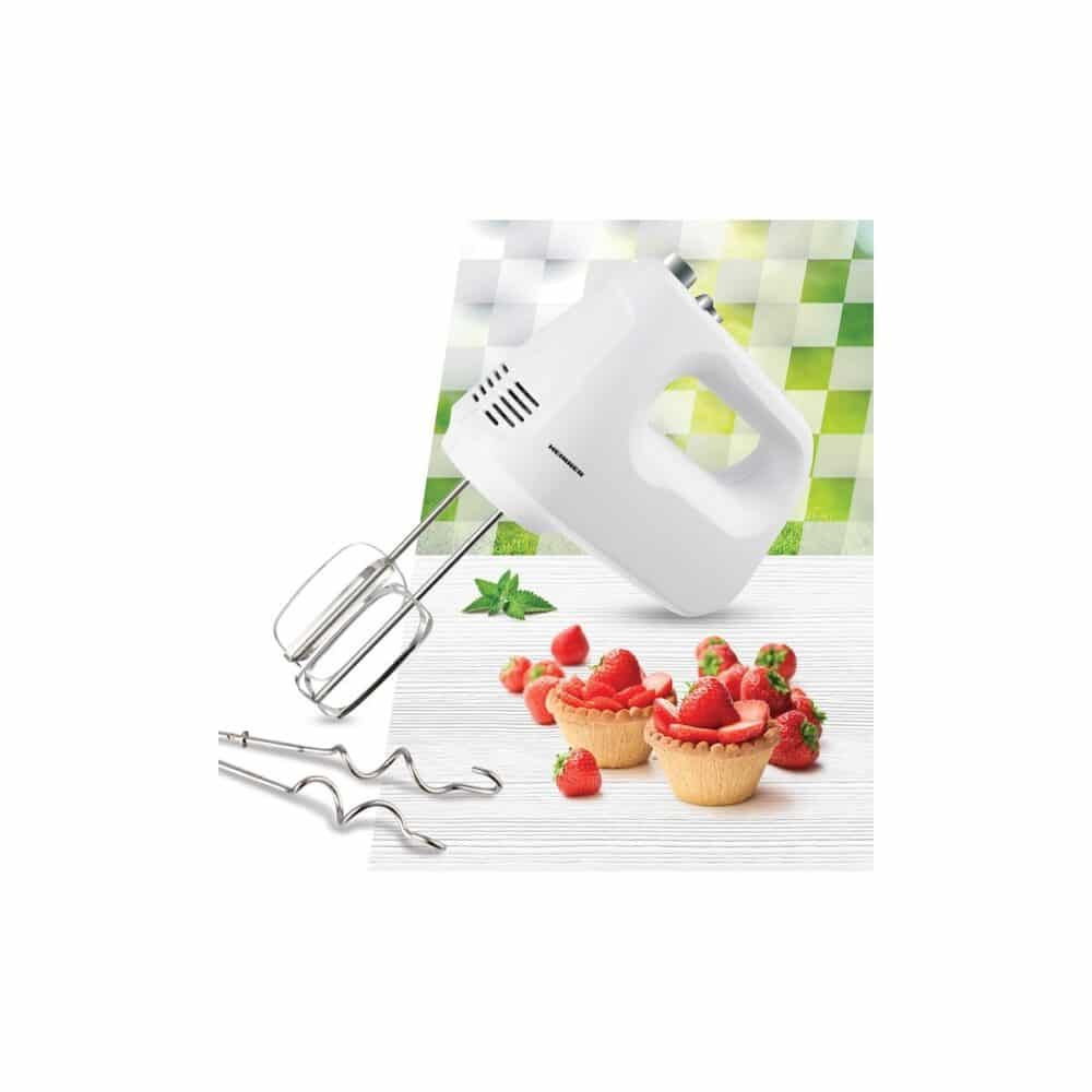 Mixer de mână Heinner HM250WHSL, 250W, Alb - imagine 2