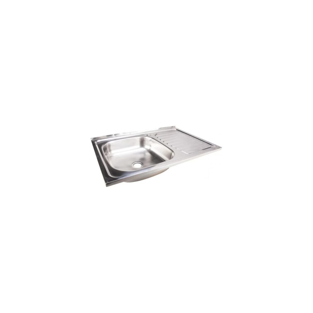 Chiuvetă bucătărie inox Honest 800x500 mm, cu picurător, HGT680230 - imagine 2