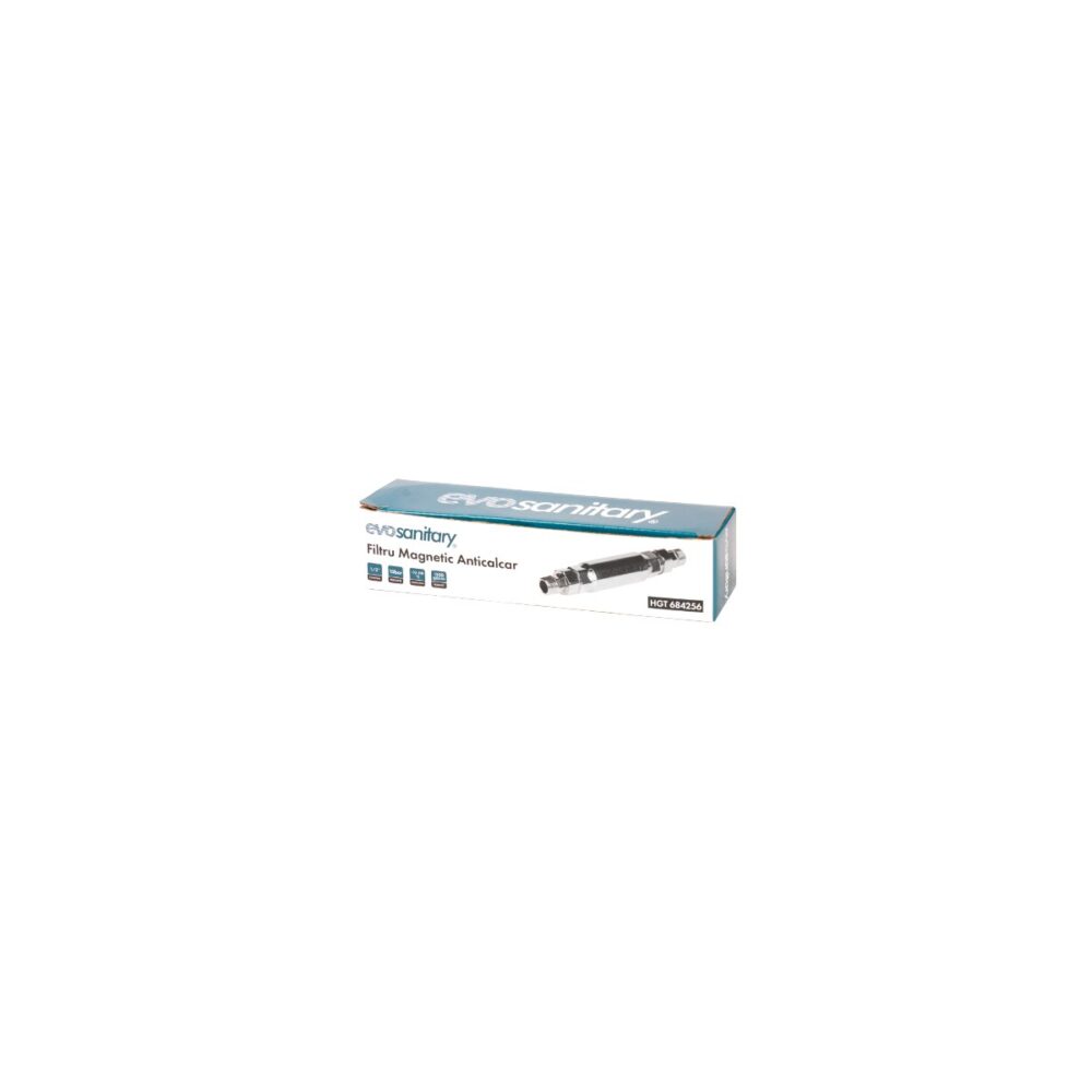 Filtru magnetic anticalcar EvoSanitary HGT 684256, 1/2 inch, 10 bar - imagine 2