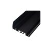 Set șină aluminiu EVO-M, negru mat, 400 cm - imagine 2