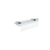 Șină perdea din aluminiu EVO-M, 3 canale, alb, 200 cm - imagine 1