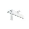 Șină perdea din aluminiu EVO-M, 3 canale, alb, 200 cm - imagine 2