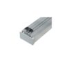 Set șină perdea din aluminiu EVO-M, argintiu perlat, 150 cm - imagine 3