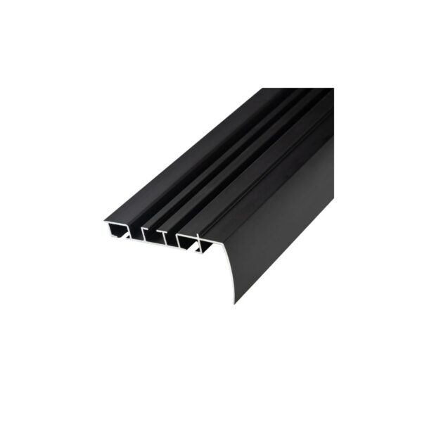 Set șină aluminiu EVO-M, negru mat, 350 cm - imagine 1