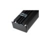 Set șină aluminiu EVO-M, negru mat, 350 cm - imagine 3