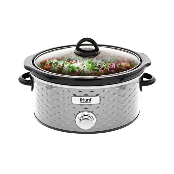 Aparat de gătit slow cooker iHunt, capacitate 4.25L - imagine 1