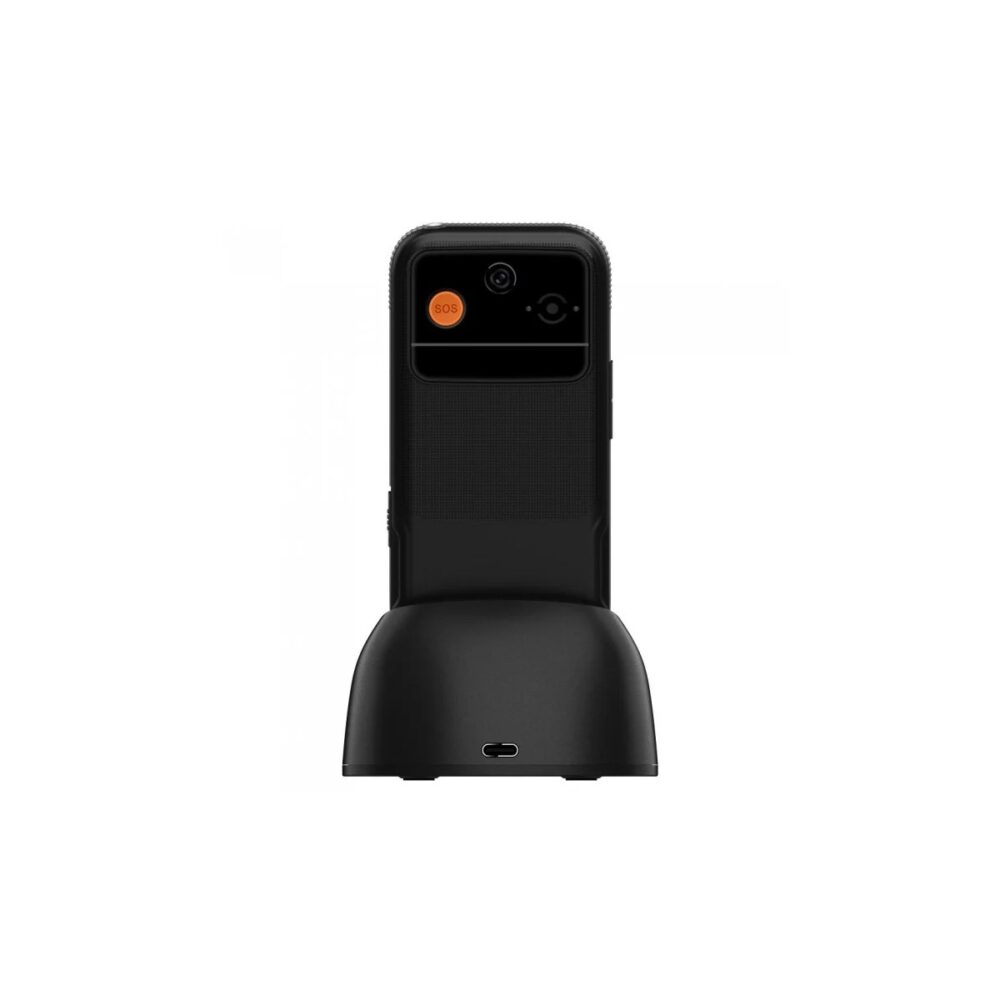 Telefon mobil iHunt Primo 4G, Buton SOS, Stație de încărcare inclusă, Negru - imagine 3