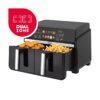 Friteuză cu aer cald iHunt BRO Dual Air Fryer, 10L, 2200W, 10 programe, Dual Zone - imagine 1