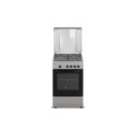 Aragaz Heinner HFSCSME50SL, 4 arzătoare pe gaz, 50 cm, Argintiu