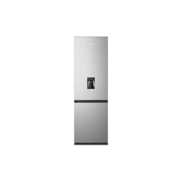 Combină frigorifică Heinner HC-HS268SWDE++, 268 L, Clasa E, Dispenser apă, Argintiu - imagine 1