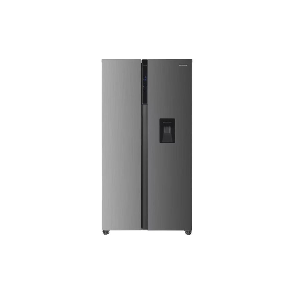 Frigider Side by Side Heinner HSBS-HM529NFXWDE++, 529 L, Clasa E, Dozator apă, Inox - imagine 1