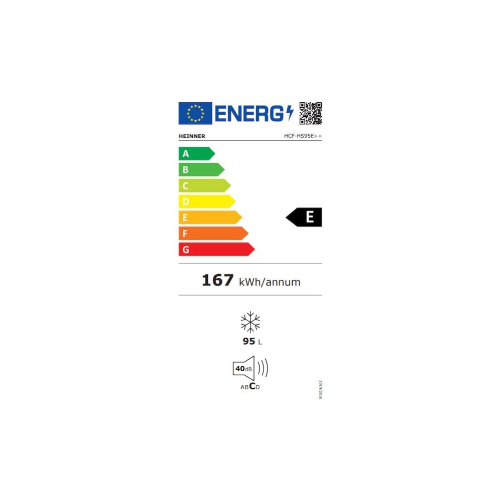 Ladă frigorifică Heinner HCF-HS95EF, 95 L, Clasa E, Albă - imagine 3