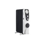 Calorifer electric cu ulei Heinner HOH-MVT11WHBK, 11 elemenți, cu aerotermă