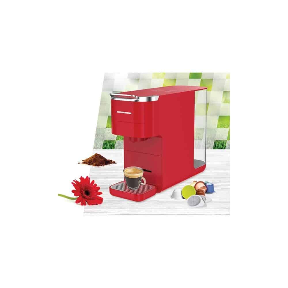 Espressor cu capsule Heinner HEM-CDD15RED, 15 bar, Roșu - imagine 3