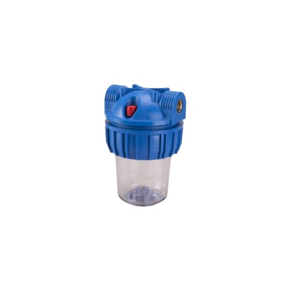 Corp filtru apă EvoSanitary 1/2 inch, lungime 5 inch, cu suport și cheie - imagine 1