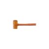 Ciocan antirecul din PVC flexibil LT33916, portocaliu - imagine 1