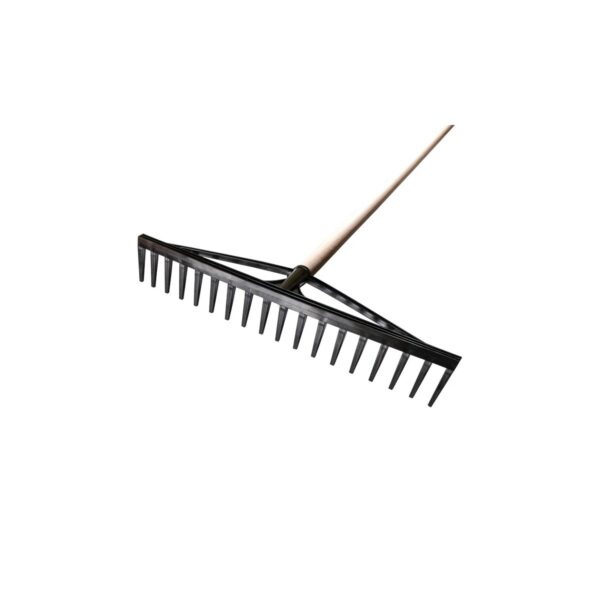 Greblă din PVC cu 18 dinți Lumytools LT35879, lățime 62 cm, cu coadă - imagine 1