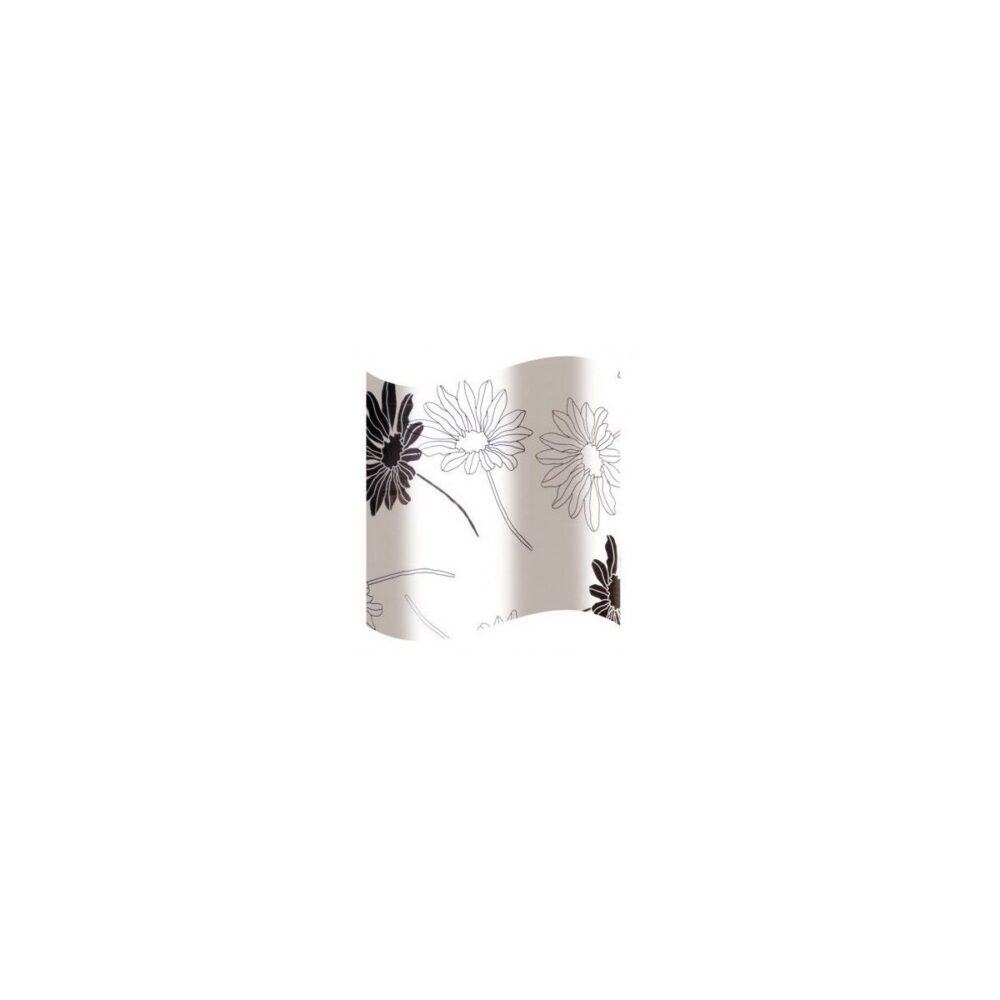 Perdea de duș cu model floral 4965 - imagine 1