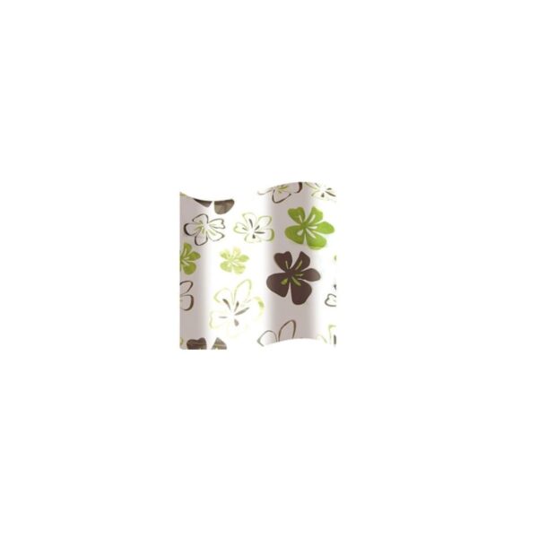 Perdea pentru duș cu model floral, cod 4972 - imagine 1