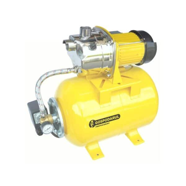 Hidrofor Gospodarul Profesionist PMP0003.6, Cap Inox, Rezervor 24L - imagine 1