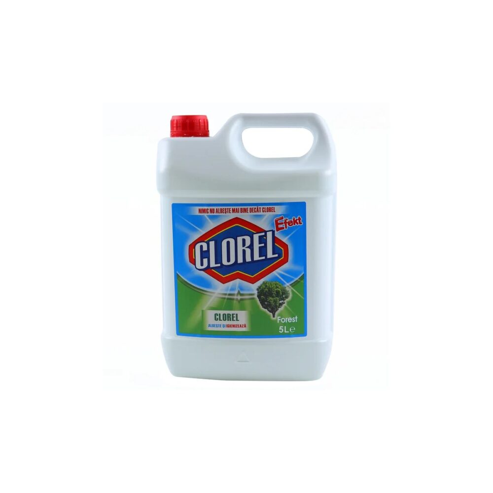 Inălbitor și igienizant Clorel Efekt Forest, 5L - imagine 1