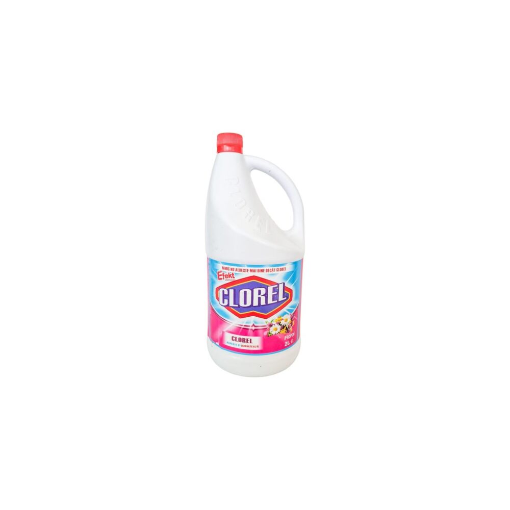 Înălbitor haine Clorel Efekt Floral, 2 litri - imagine 1