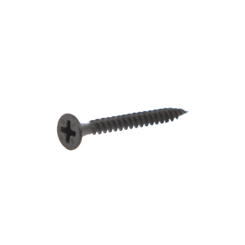 Șurub pentru gips-carton (holzșurub) 3.5 x 35 mm, negru - imagine 1