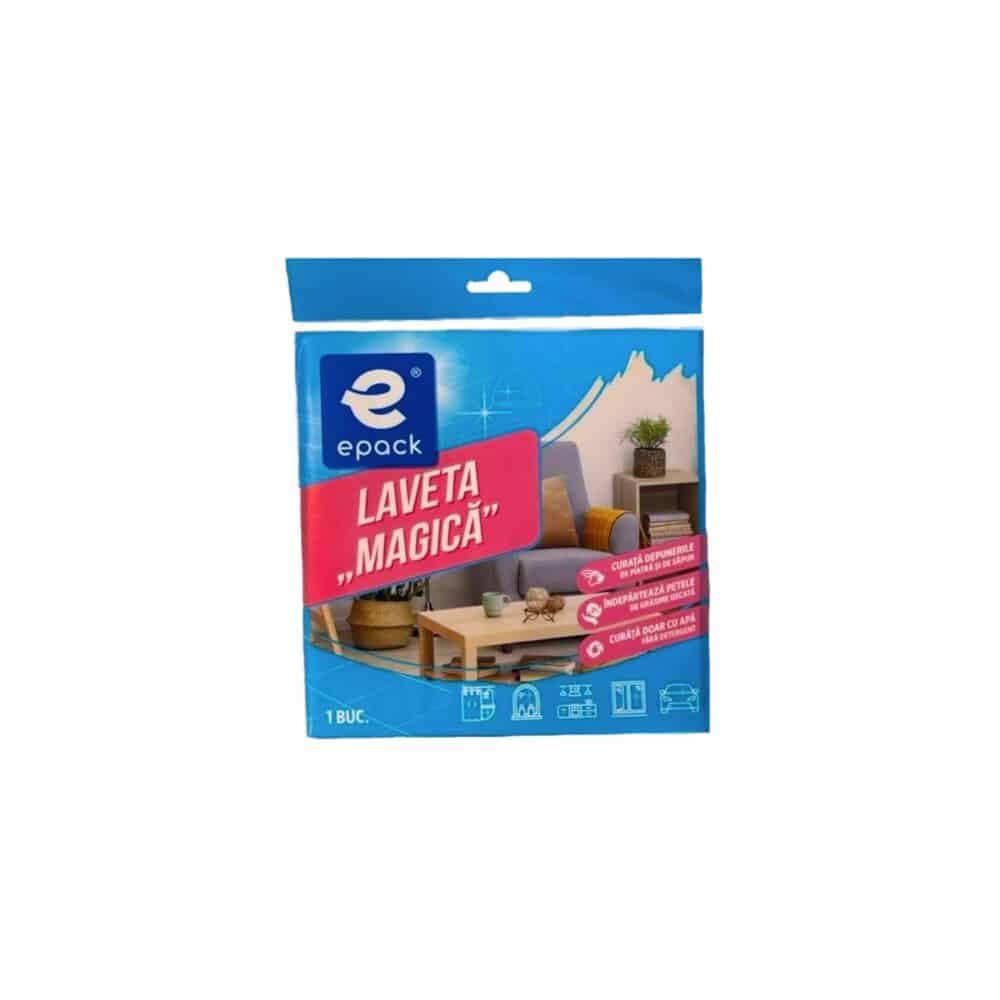 Lavetă magică Epack pentru curățare fără detergenți, 1 bucată - imagine 1