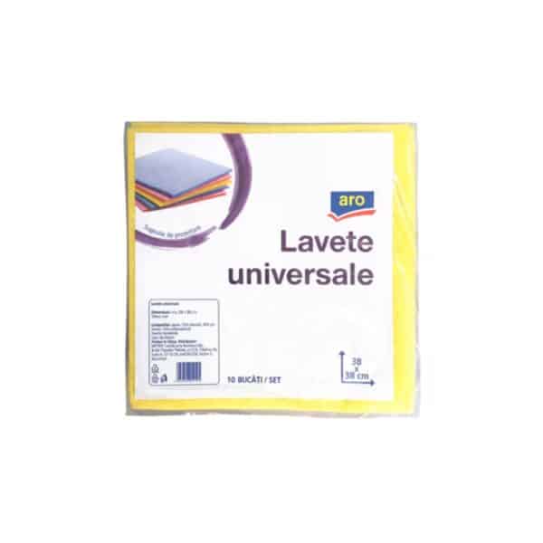 Set 10 lavete universale Aro, 38 x 38 cm - imagine 1