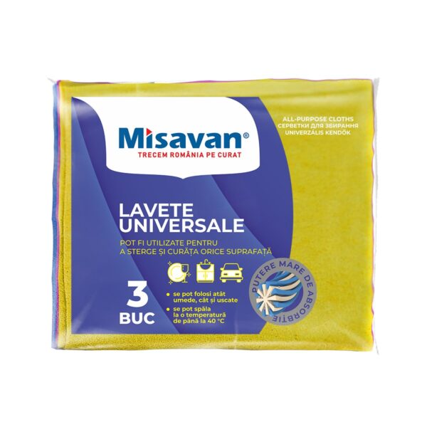 Set 3 lavete universale Misavan - imagine 1