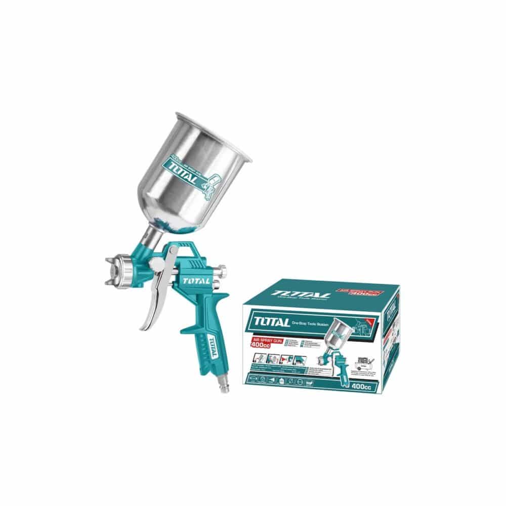 Pistol de vopsit pneumatic Total TAT10401, 400 ml, duză 1.5 mm - imagine 4