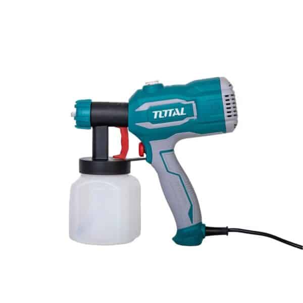 Pistol de vopsit electric Total, 450W, rezervor 800ml - imagine 1