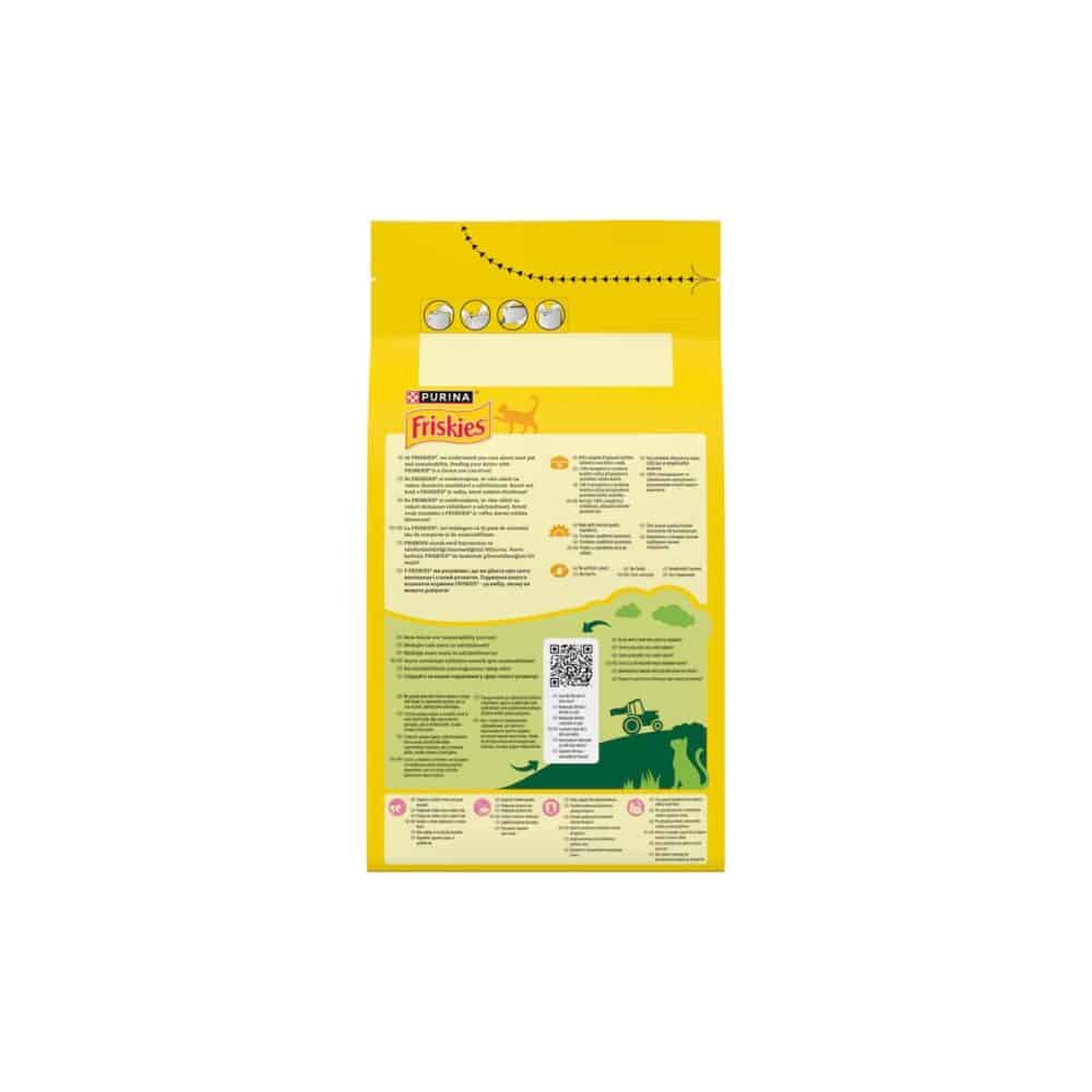 Hrană uscată pentru pui de pisică Purina Friskies Junior, pui și curcan, 1.5 kg - imagine 2