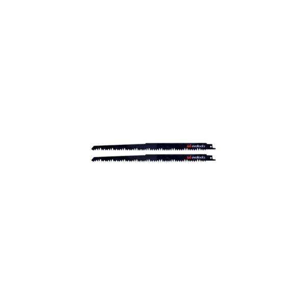 Pânză ferăstrău sabie pentru lemn EvoTools HGT681870, 150 x 19 mm, set 2 bucăți - imagine 1