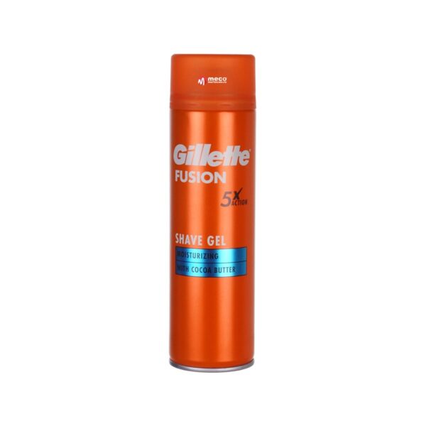 Gel de ras Gillette Fusion 5X Action Moisturizing, 200 ml - imagine 1