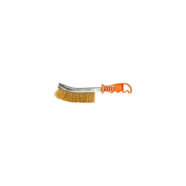 Perie de sârmă semilună Evotools 2070, 125 mm, mâner plastic - imagine 1