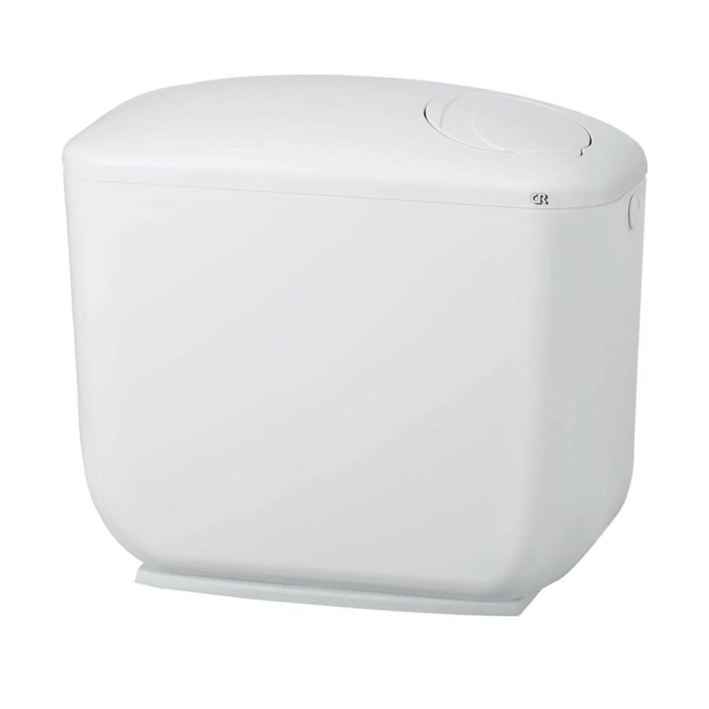 Rezervor WC din plastic C.R. Sfera 1, monobloc, alb - imagine 1