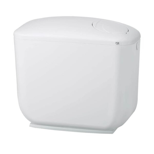 Rezervor WC din plastic C.R. Sfera 1, monobloc, alb - imagine 1
