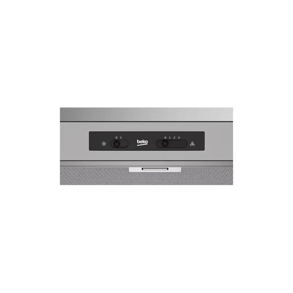 Hotă tradițională Beko HNS61210X, 60 cm, 3 trepte de viteză, Inox - imagine 2
