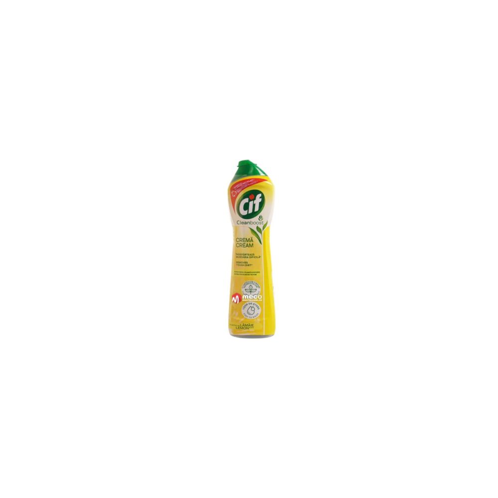 Cremă de curățat Cif Lemon, 750 ml - imagine 1
