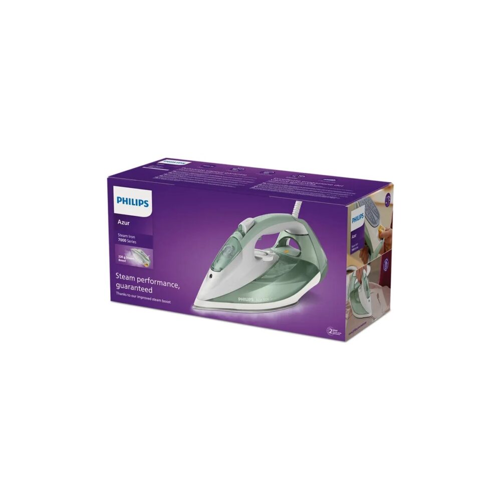 Fier de călcat Philips Azur Seria 7000 DST7012/70, 2800W, Jet de abur 220g - imagine 3