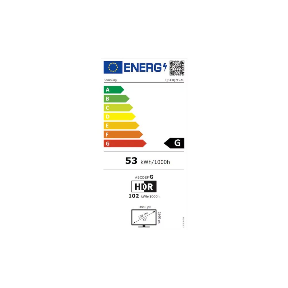 Televizor Samsung QE43Q7F2AU, 108 cm, Smart TV, 4K Ultra HD, QLED - imagine 4